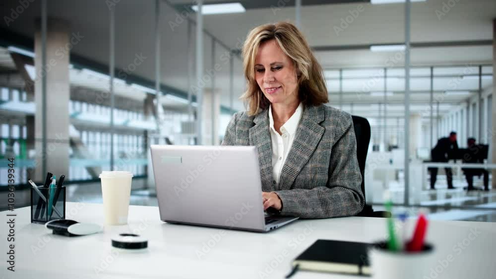 Beautiful Woman Sitting Using Laptop Beautiful Woman Sitting Using Laptop