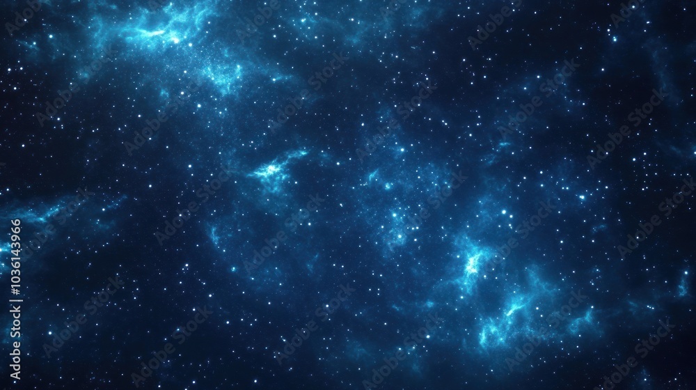 Naklejka premium Cosmic Nebula