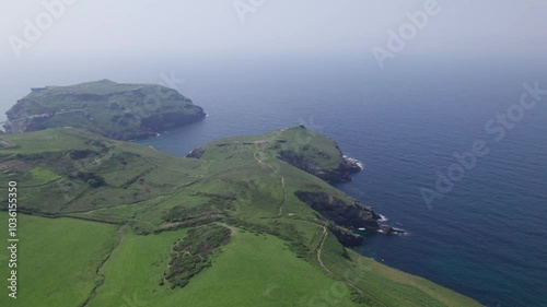 View from the top of the cliff