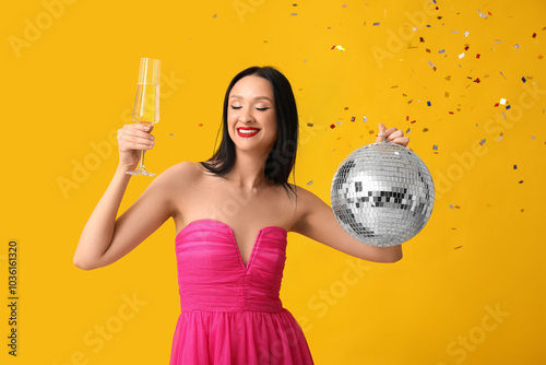 Beautiful young woman with ...
