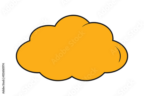 Vector cloud icon