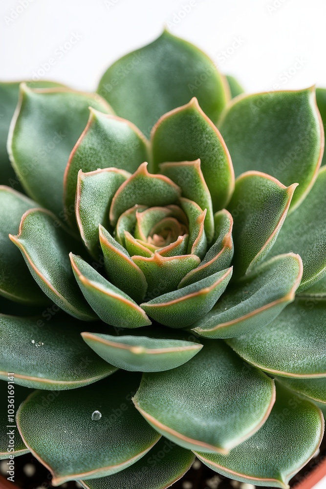 Vibrant succulent close up showcasing its unique colors and patterns in natural lighting Vibrant succulent close up showcasing its unique colors and patterns in natural lighting