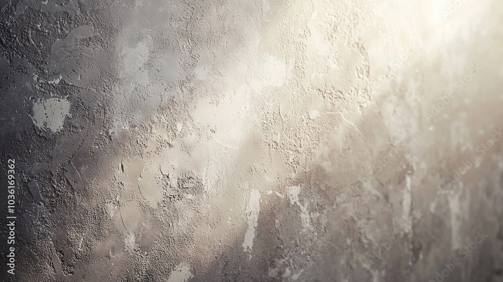Obraz premium A monochrome image of a wall with sunlight streaming from above