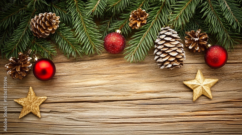 Merry Christmas and Happy New Year. Bright holiday frame. New Year background Merry Christmas and Happy New Year. Bright holiday frame. New Year background