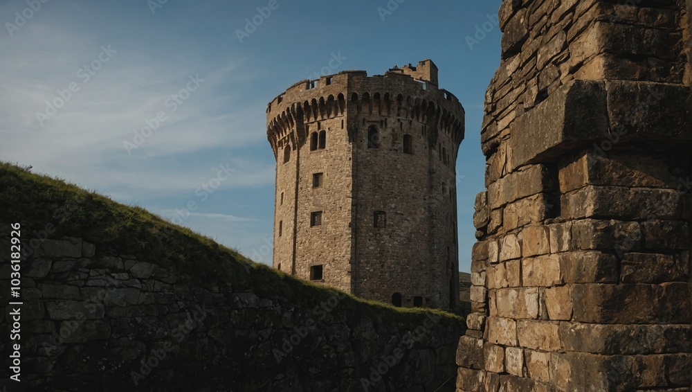 The archer tower invites exploration of its captivating historical significance The archer tower invites exploration of its captivating historical significance