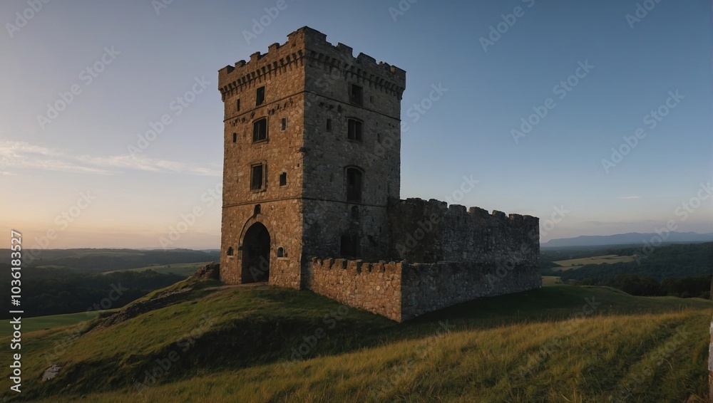 An enchanting archer tower surrounded by vibrant flora enchants all who lay eyes upon it An enchanting archer tower surrounded by vibrant flora enchants all who lay eyes upon it