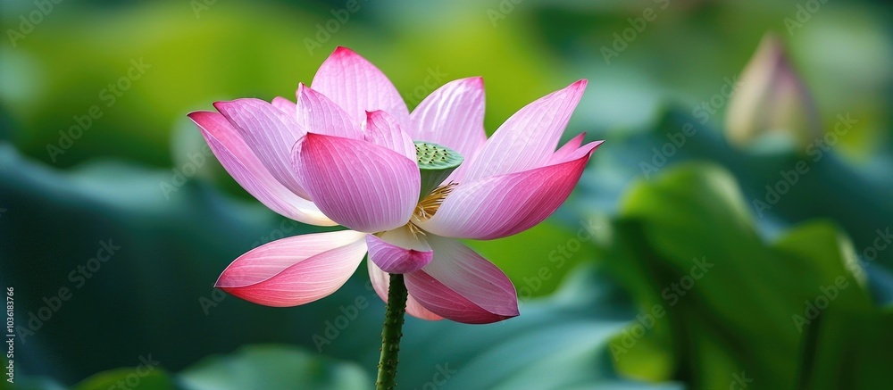 Obraz premium Oga Lotus Flower The Flower Is Known An Ancient Type Of Lotus