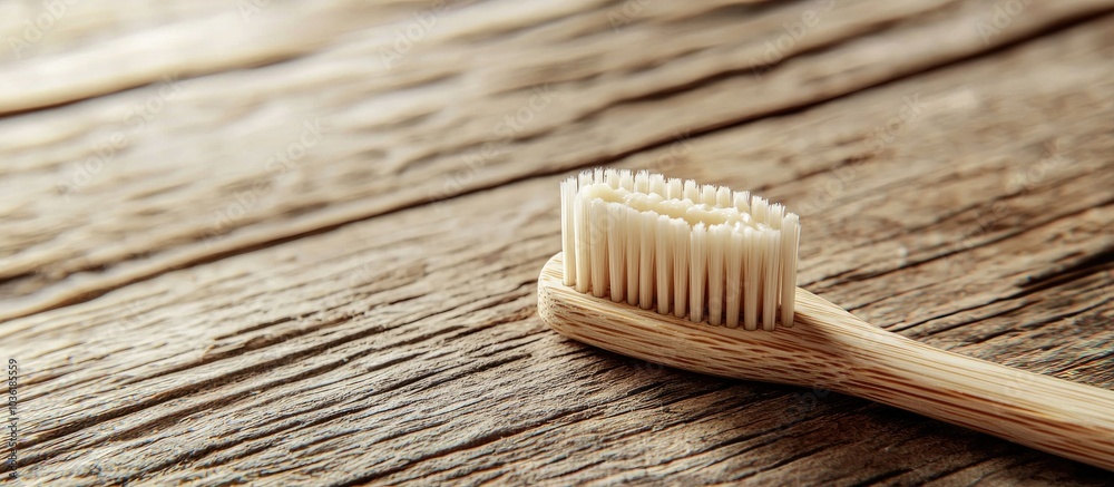Bamboo Toothbrush With Paste Lies On A Wooden Surface Eco Friendly Concept Soft Focus Bamboo Toothbrush With Paste Lies On A Wooden Surface Eco Friendly Concept Soft Focus