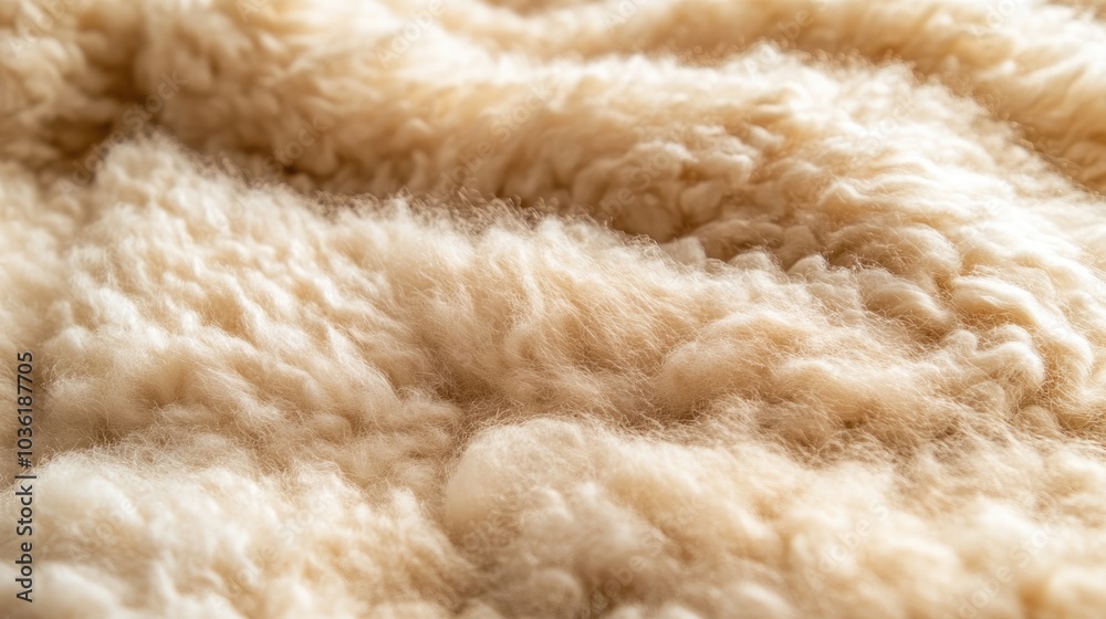 Close up of soft warm alpaca wool This valuable fur is nearly waterproof and non allergenic Ample copy space available Close up of soft warm alpaca wool This valuable fur is nearly waterproof and non allergenic Ample copy space available