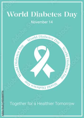 world diabetes day flyer design