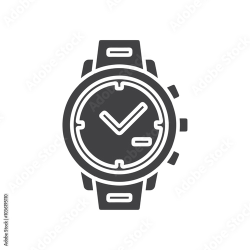 wrist watch icon Group symbol or sign vector