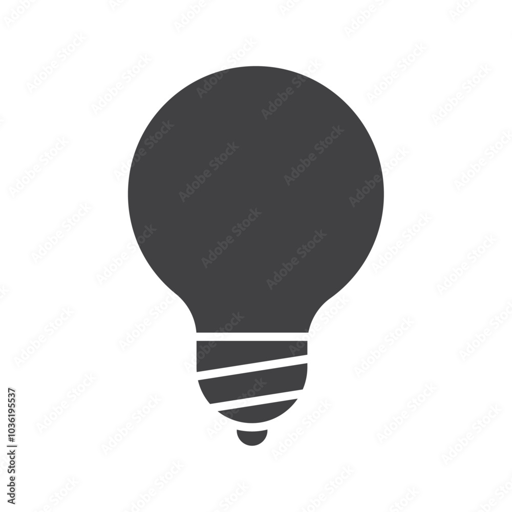 bulb icon Group symbol or sign vector bulb icon Group symbol or sign vector