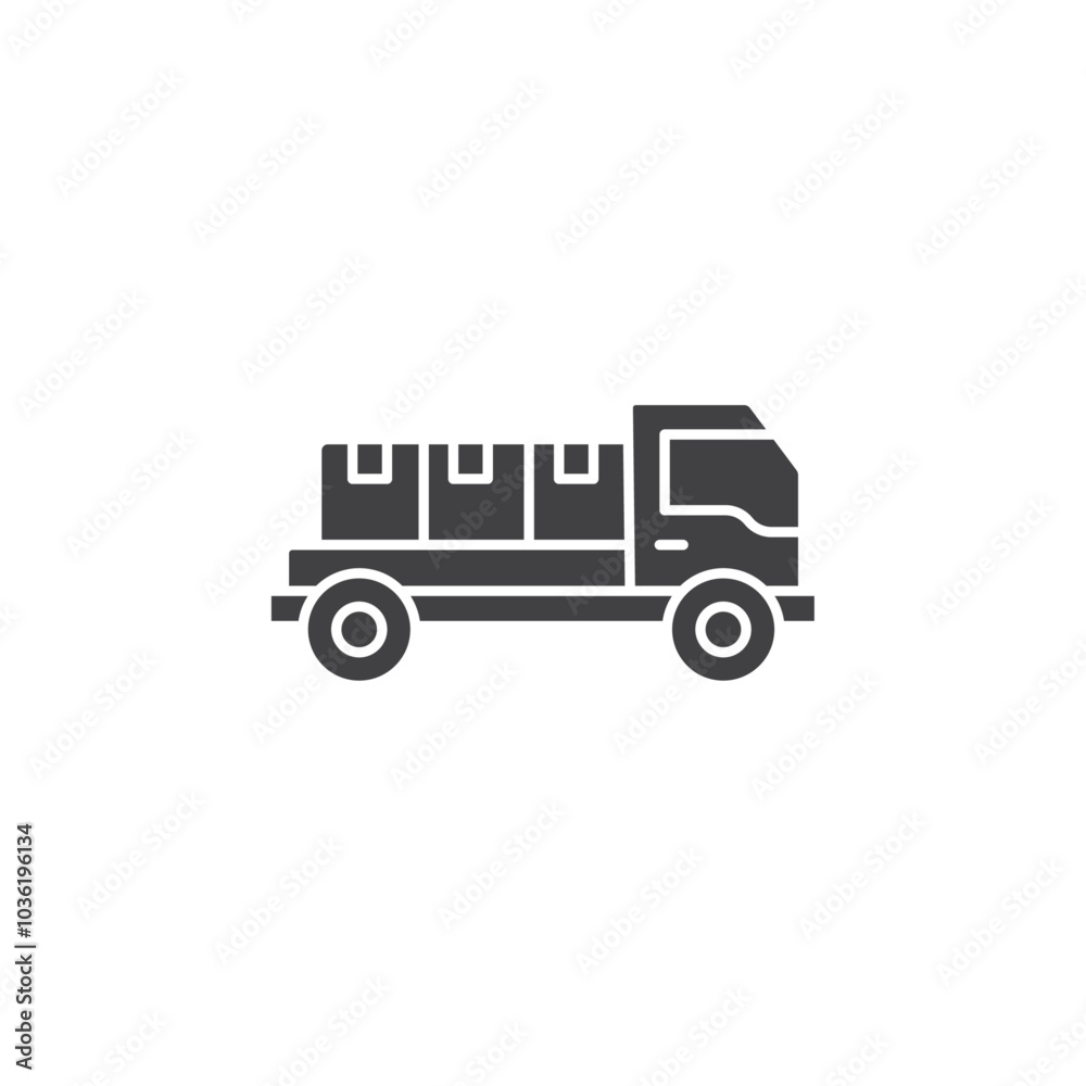 delivery truck icon Group symbol or sign vector delivery truck icon Group symbol or sign vector