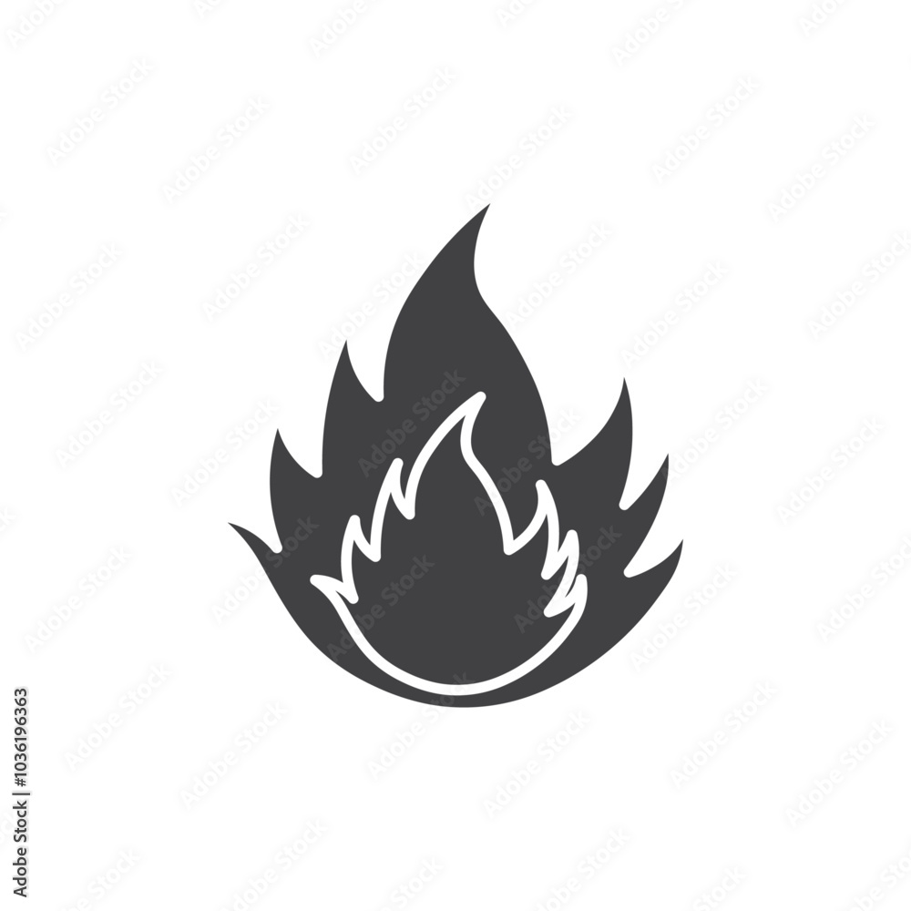 fire icon Group symbol or sign vector fire icon Group symbol or sign vector