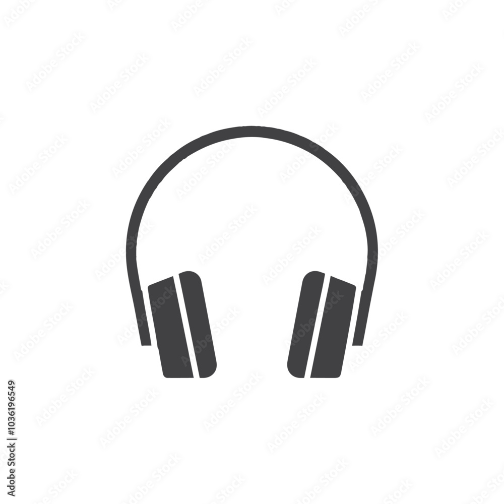 headphone icon Group symbol or sign vector headphone icon Group symbol or sign vector