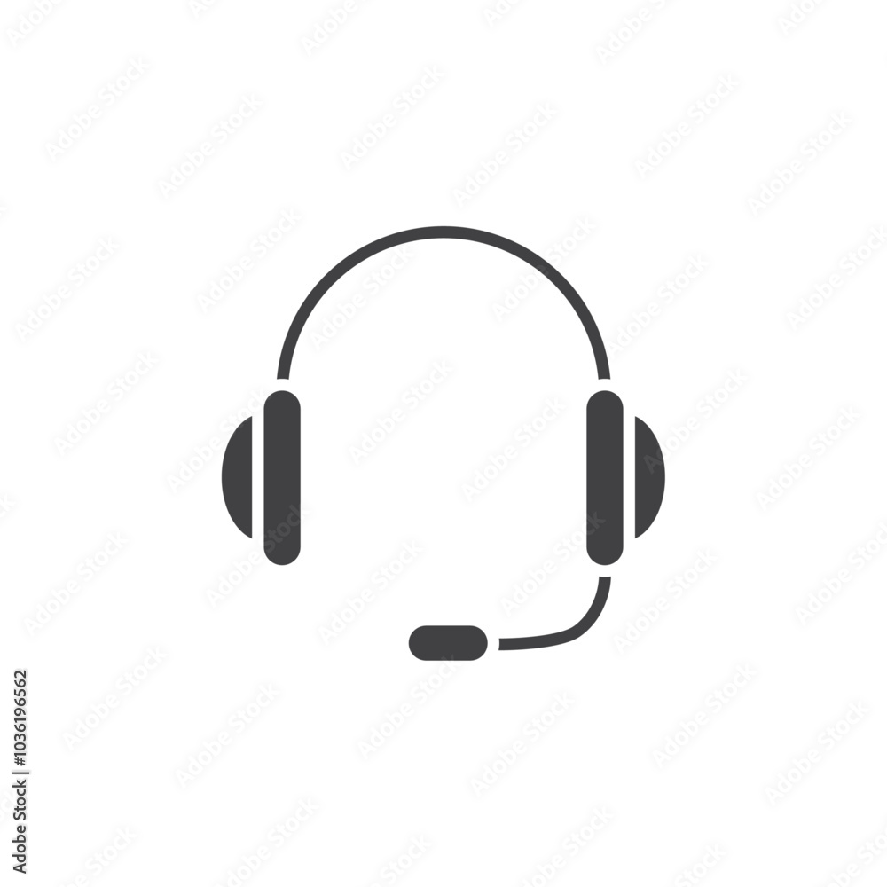 headphone icon Group symbol or sign vector headphone icon Group symbol or sign vector