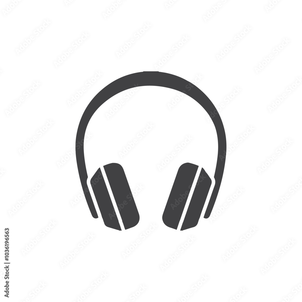 headphone icon Group symbol or sign vector headphone icon Group symbol or sign vector