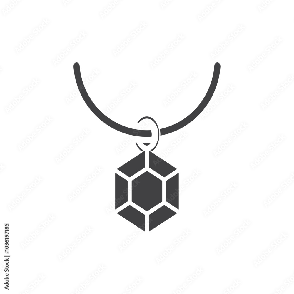 necklace icon Group symbol or sign vector necklace icon Group symbol or sign vector