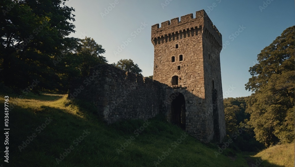 The archer tower captivates adventurers with its stories and legends The archer tower captivates adventurers with its stories and legends