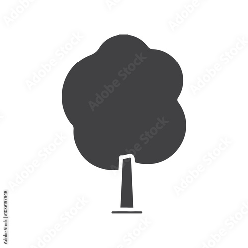 tree icon Group symbol or sign vector