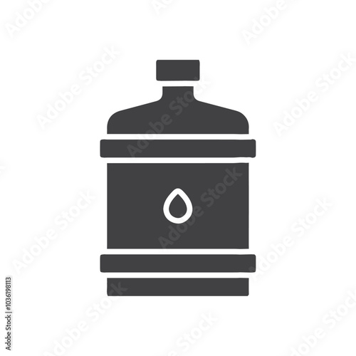 water gallon icon Group symbol or sign vector
