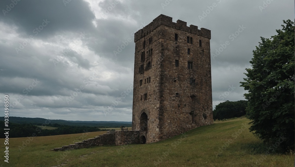 The archer tower captivates visitors with its unique charm and rich historical significance The archer tower captivates visitors with its unique charm and rich historical significance