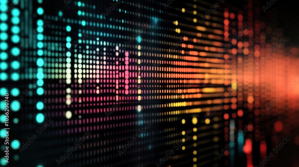 Abstract Colorful Light Display Abstract Colorful Light Display