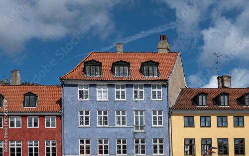 Fachada de edificios en copenhague