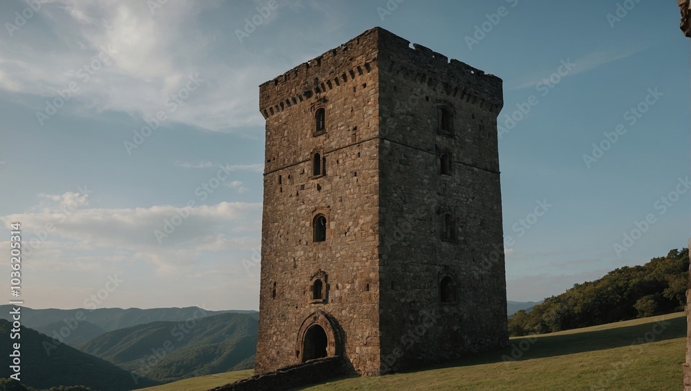 The archer tower features paths that lead to breathtaking viewpoints The archer tower features paths that lead to breathtaking viewpoints