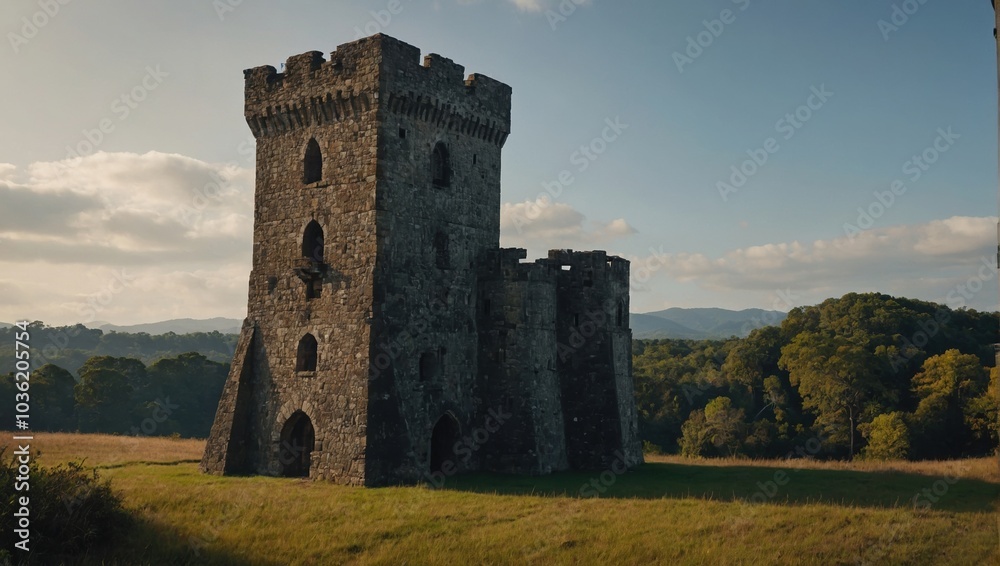 The archer tower features stunning trails for nature lovers to explore The archer tower features stunning trails for nature lovers to explore