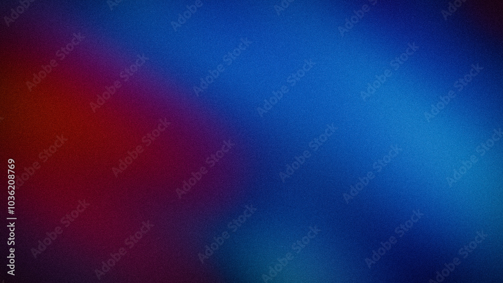 Vivid abstract gradient with rich red and blue tones, enhanced by a grainy texture. Perfect for dynamic digital backgrounds and artistic projects Vivid abstract gradient with rich red and blue tones, enhanced by a grainy texture. Perfect for dynamic digital backgrounds and artistic projects