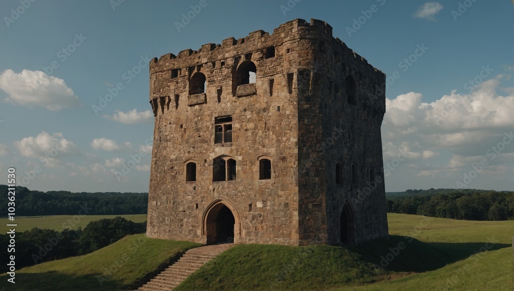 The archer tower invites adventurers to explore The archer tower invites adventurers to explore