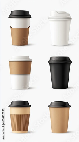 Wallpaper Mural Coffee cup mock up Torontodigital.ca