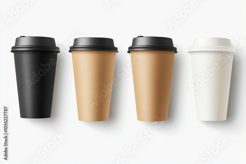 Wallpaper Mural Coffee cup mock up Torontodigital.ca