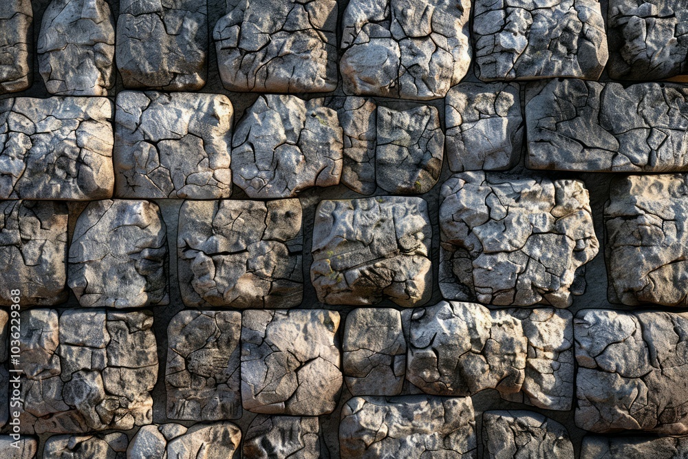 Photo of Old grey antique cobble stone wall. Background texture for backdrops or mapping Photo of Old grey antique cobble stone wall. Background texture for backdrops or mapping