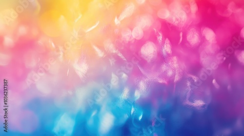 Abstract Colorful Bokeh Background