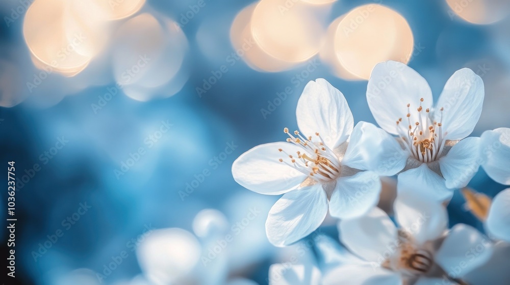 Delicate White Blossoms Delicate White Blossoms
