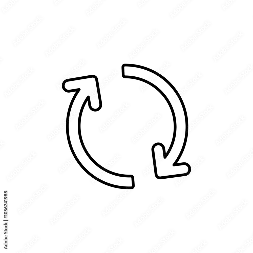 round about icon Flat logo isolated symbol round about icon Flat logo isolated symbol
