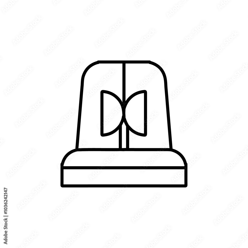 siren icon Flat logo isolated symbol siren icon Flat logo isolated symbol