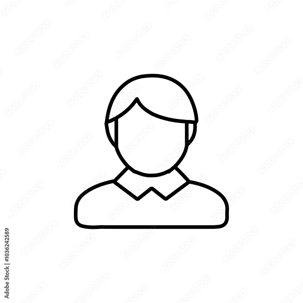 user icon Flat logo isolated symbol user icon Flat logo isolated symbol