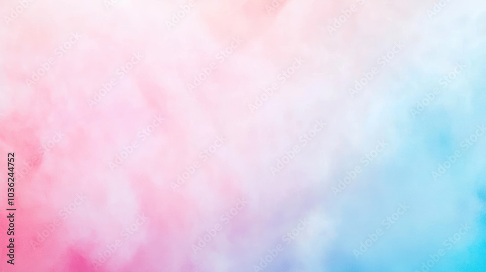 Abstract Pastel Cloudscape Abstract Pastel Cloudscape