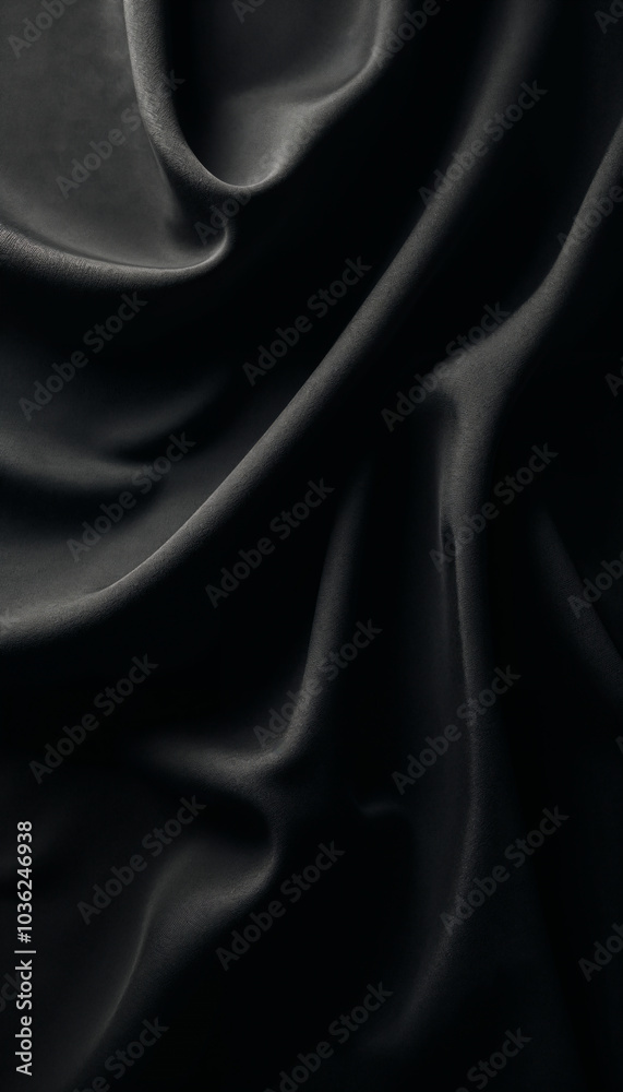 Obraz premium black satin background