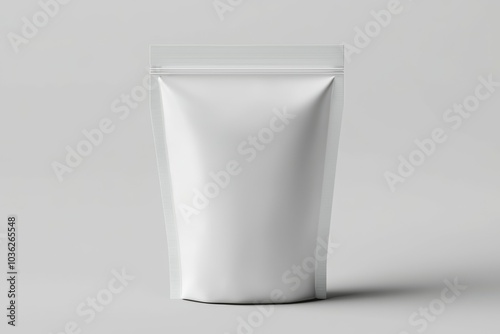 Clean and simple white packaging displayed against a neutral background with soft shadows