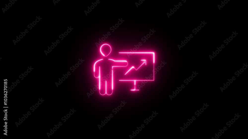 Abstract neon glowing new user icon,contract icon animation on background. glowing neon blue color people animation icon,
Glowing neon person sign, outline round avatar pictogram in vivid color. Abstract neon glowing new user icon,contract icon animation on background. glowing neon blue color people animation icon,
Glowing neon person sign, outline round avatar pictogram in vivid color.