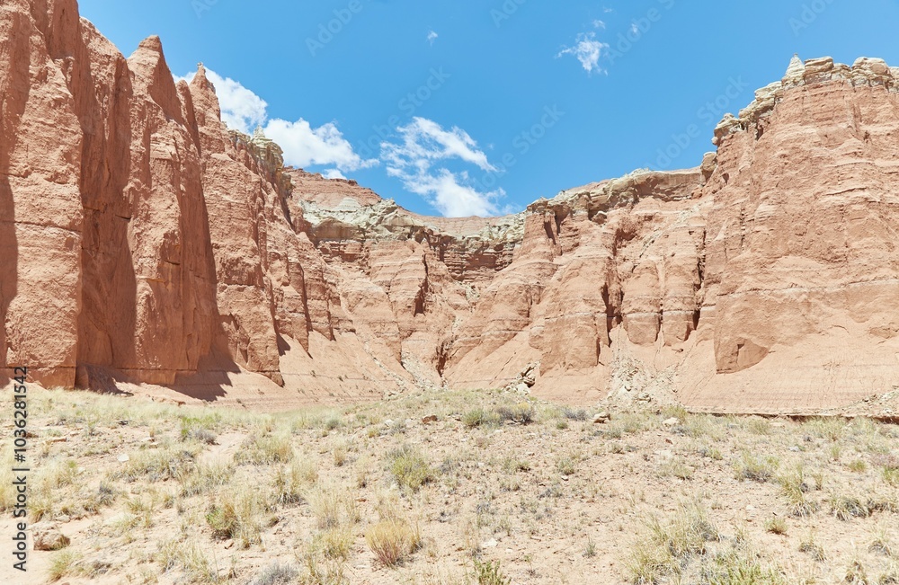 The stunning geological formations of Cathedral Valley in Capitol Reef National Park, Utah The stunning geological formations of Cathedral Valley in Capitol Reef National Park, Utah