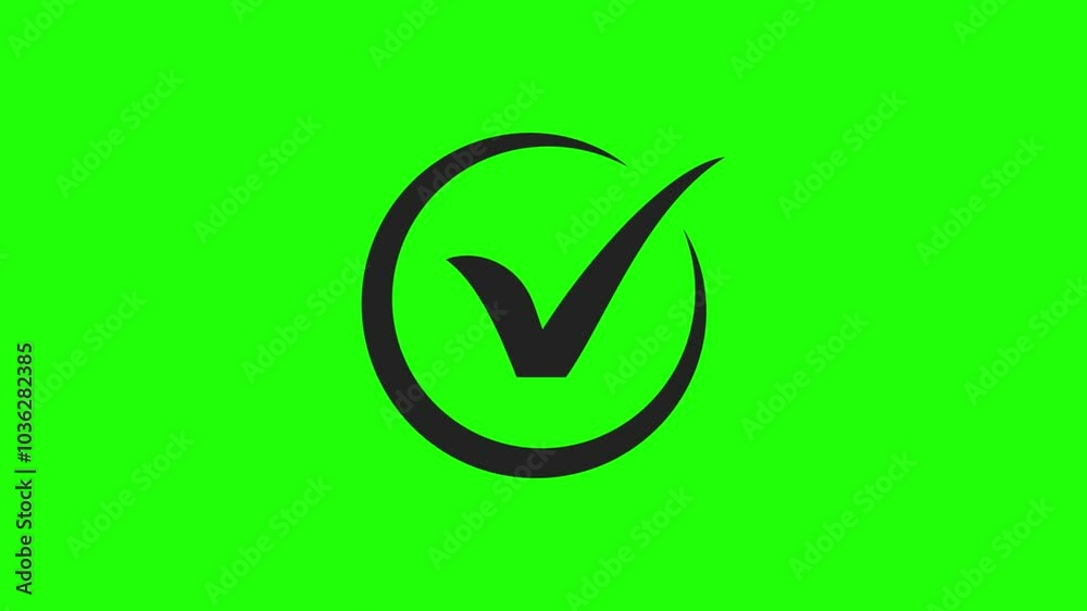 Check mark icon. and tick mark icon on green screen. white check mark animation video,
Simple Right Check mark icon, tick symbol of approved, voting check mark, conform mark, Check mark icon. and tick mark icon on green screen. white check mark animation video,
Simple Right Check mark icon, tick symbol of approved, voting check mark, conform mark,