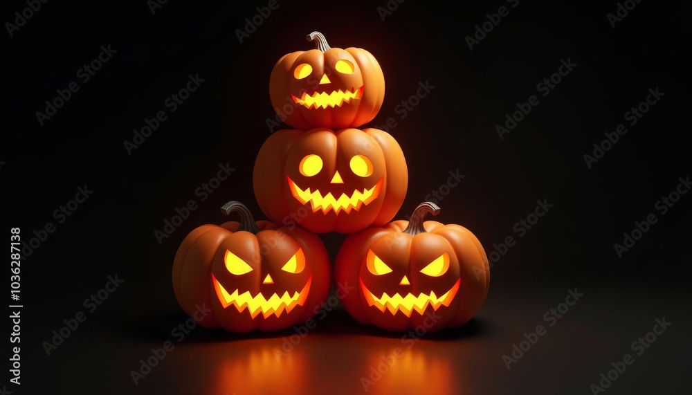 Ghoulish Gourds A Halloween Pumpkin Trio Ghoulish Gourds A Halloween Pumpkin Trio