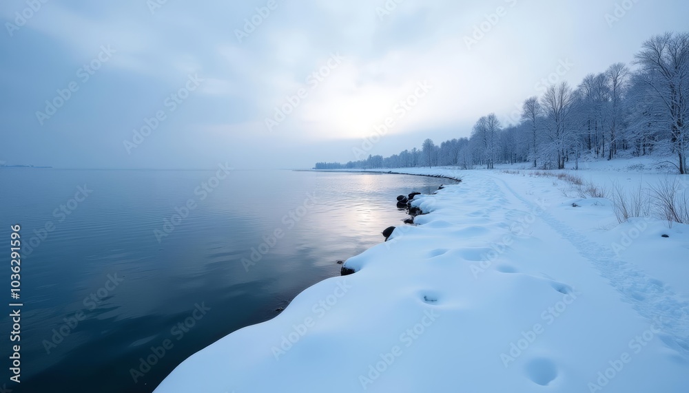  Whispers of the winter lake