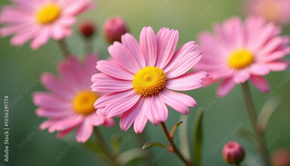 Blooming with joy A vibrant bouquet of pink and yellow flowers Blooming with joy A vibrant bouquet of pink and yellow flowers