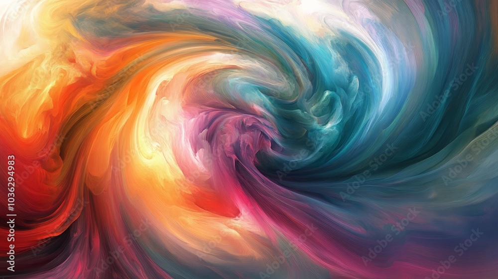 Abstract digital art with swirling colors, vibrant and dynamic, a representation of energy and movement Abstract digital art with swirling colors, vibrant and dynamic, a representation of energy and movement